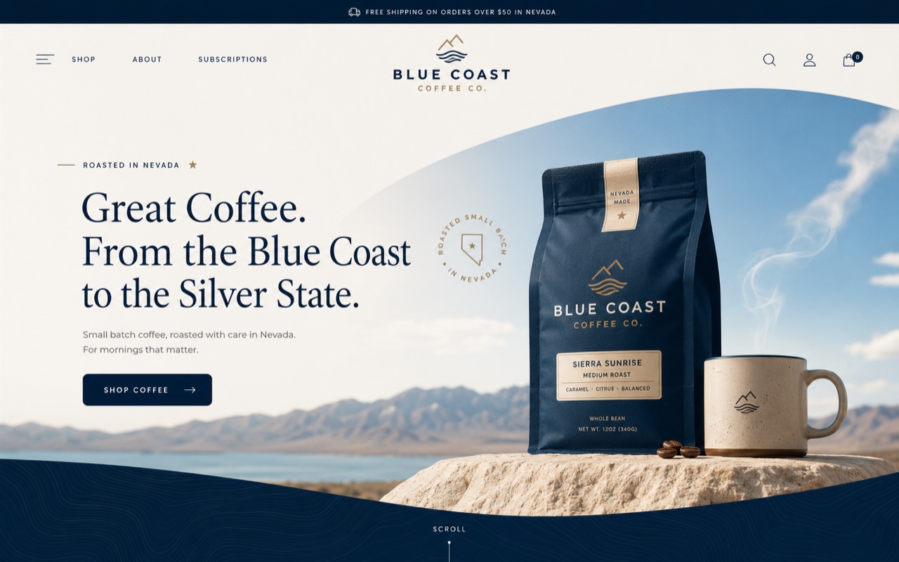 Retail & e-commerce website reference